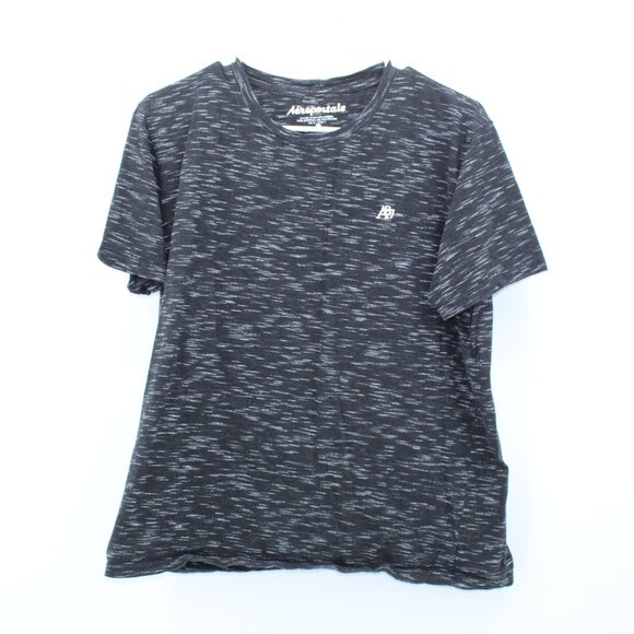 Aeropostale Other - Aeropostale A87 Mens L Black And Grey T-Shirt Soft Lightweight